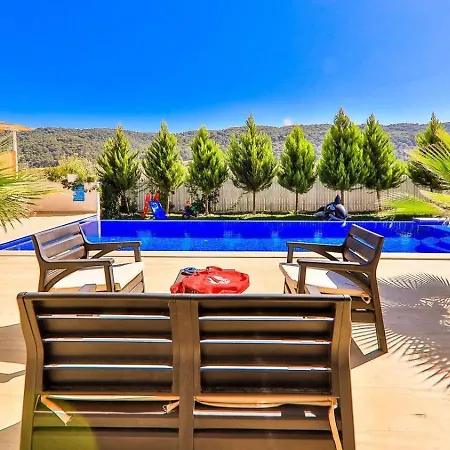Villa Saribelen 2 Bedroom Secluded With Private Pool Hot Tub Kalkan