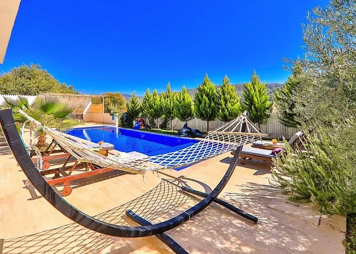 Villa Saribelen 2 Bedroom Secluded With Private Pool Hot Tub Kalkan