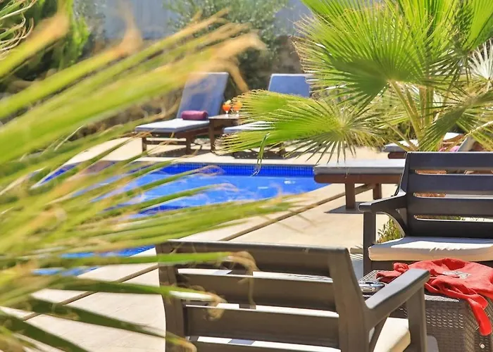 Villa Saribelen 2 Bedroom Secluded With Private Pool Hot Tub Kalkan